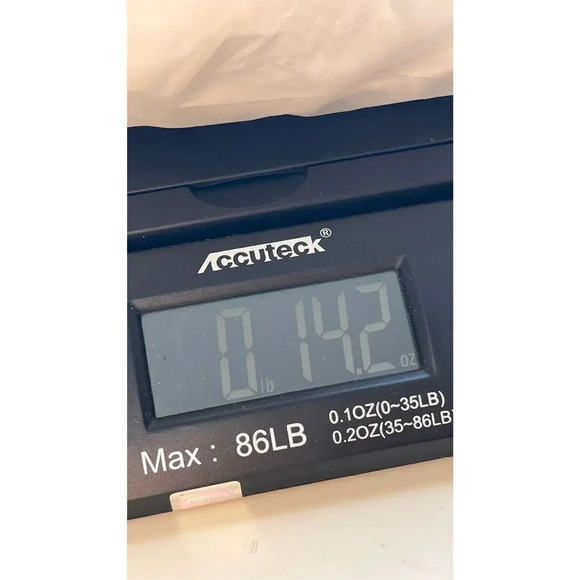 Vintage Blue Gold Christmas Nativity Scene Candle w/ Holder Unburned Handcrafted - Picture 11 of 12